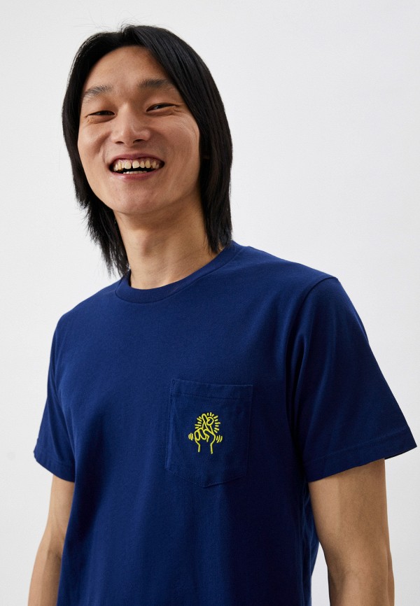 Футболка UNIQLO синий, размер 50, фото 4