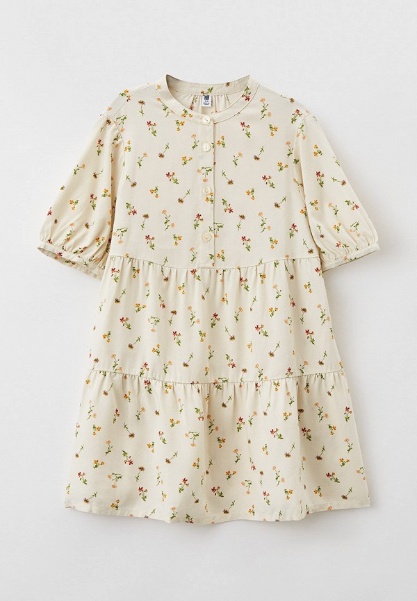 

Платье UNIQLO, Бежевый, из вискозы