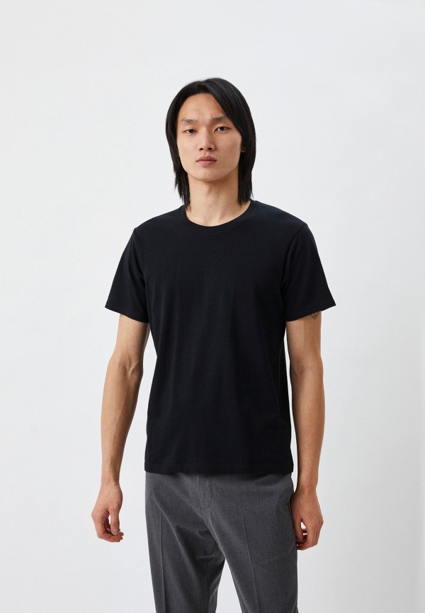 

Футболка UNIQLO, Черный, из хлопка SUPIMA