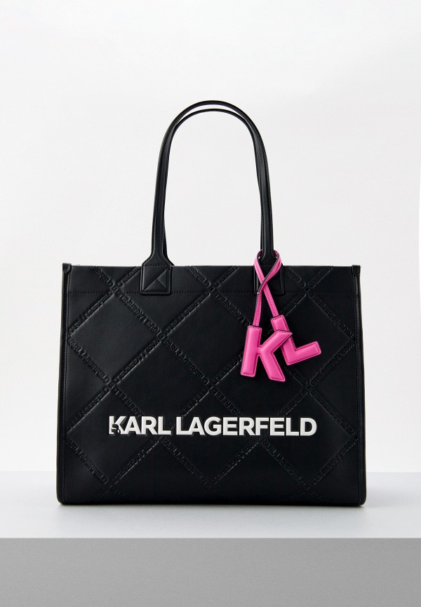 

Сумка и брелок Karl Lagerfeld, Разноцветный