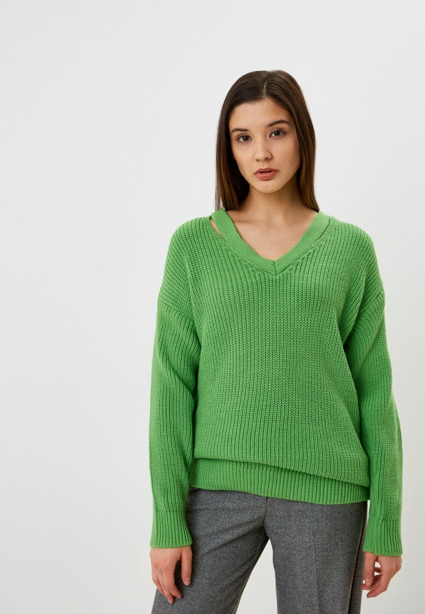Пуловер Nale зеленого цвета