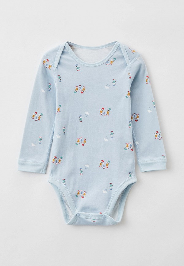 

Боди UNIQLO, Голубой, Joy of Print