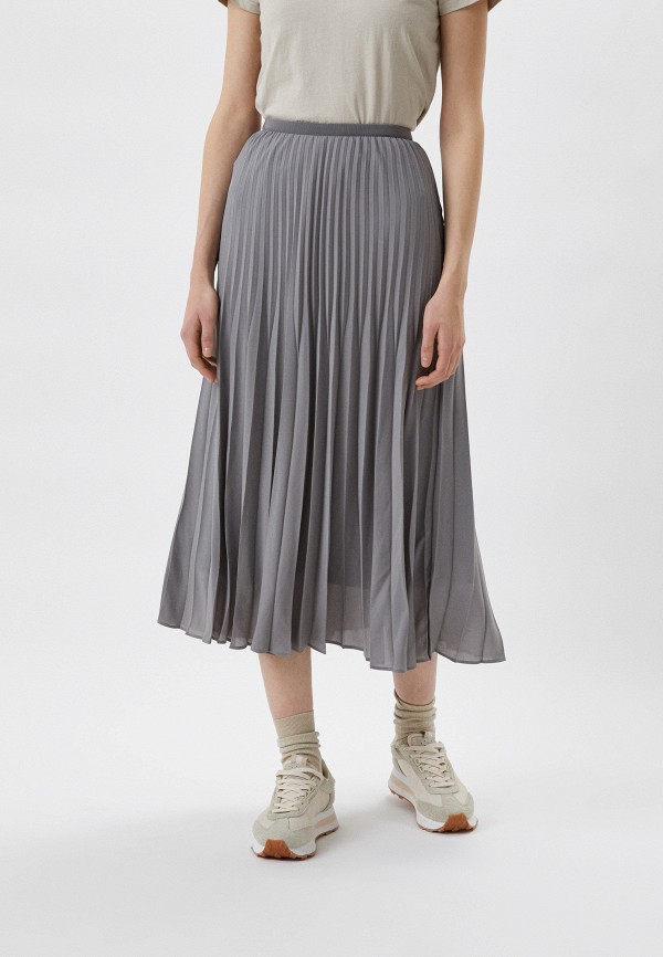 

Юбка UNIQLO, Серый, плиссированная
