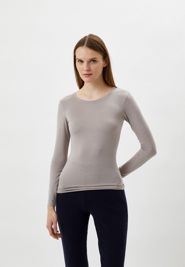 

Лонгслив UNIQLO, Бежевый, HEATTECH
