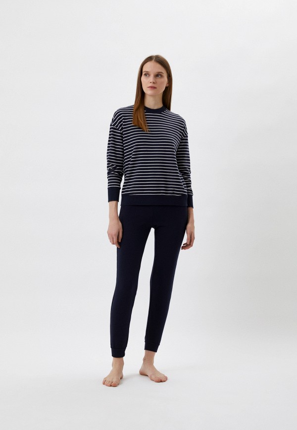 

Костюм домашний UNIQLO, Синий, ультраэластичный