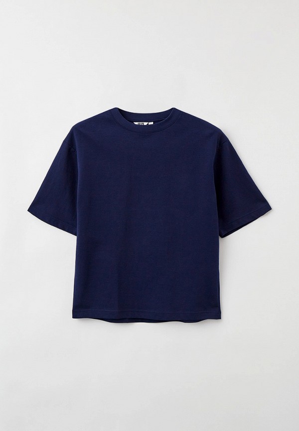 

Футболка UNIQLO, Синий, Uniqlo U AIRism с хлопком