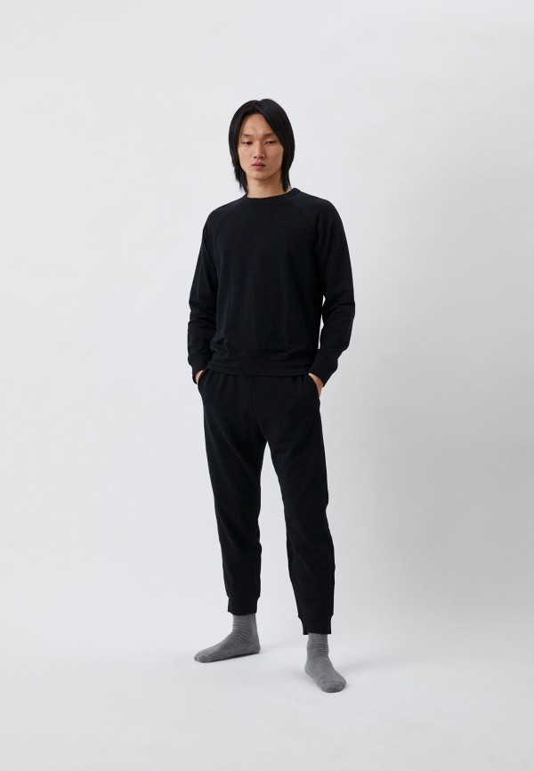 

Костюм домашний UNIQLO, Черный, ультраэластичный
