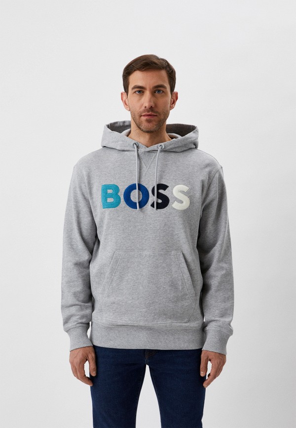 

Худи Boss, Серый