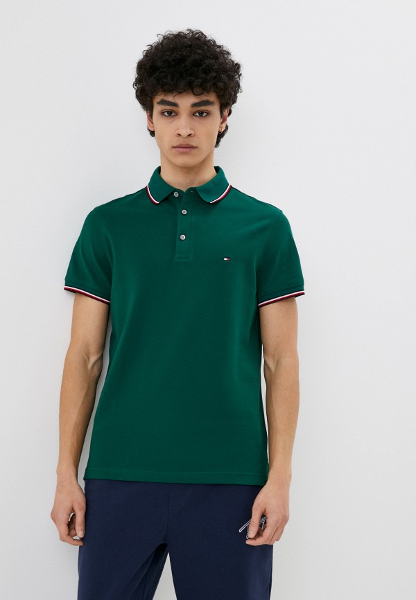 

Поло Tommy Hilfiger, Зеленый