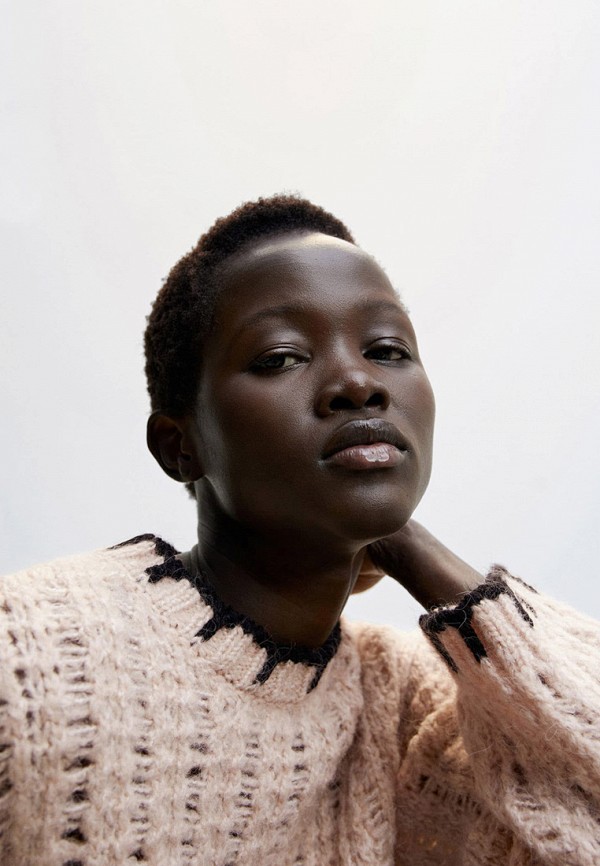 Джемпер Mango розовый, размер 48, фото 4