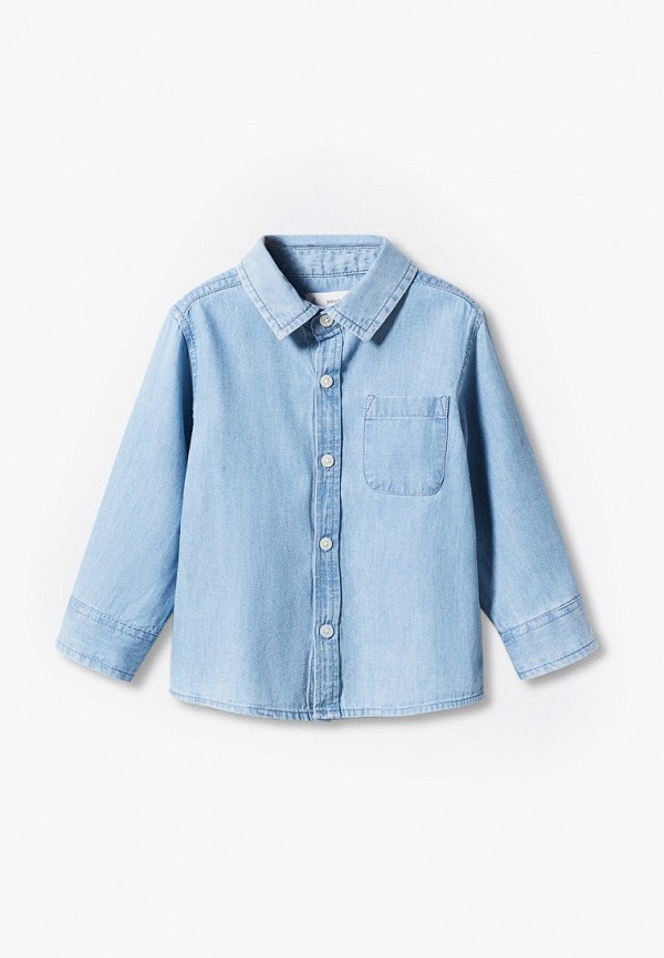 

Рубашка джинсовая Mango Kids, Голубой, JOANB