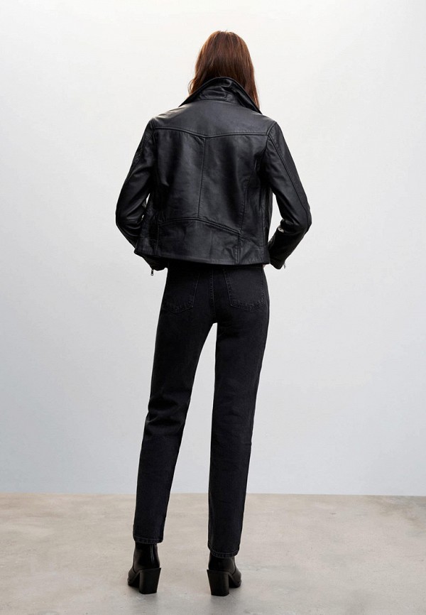 фото Куртка кожаная mango