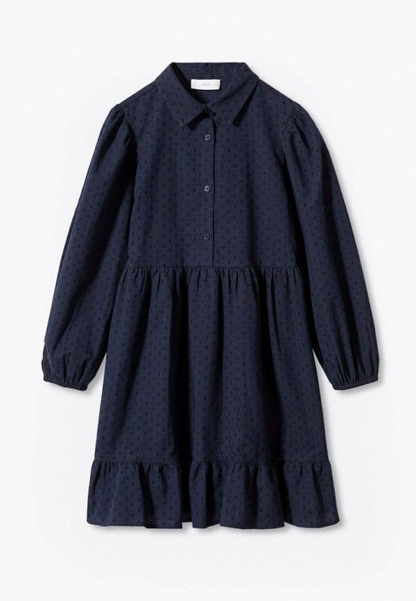 

Платье Mango Kids, Синий, PLUMETTI