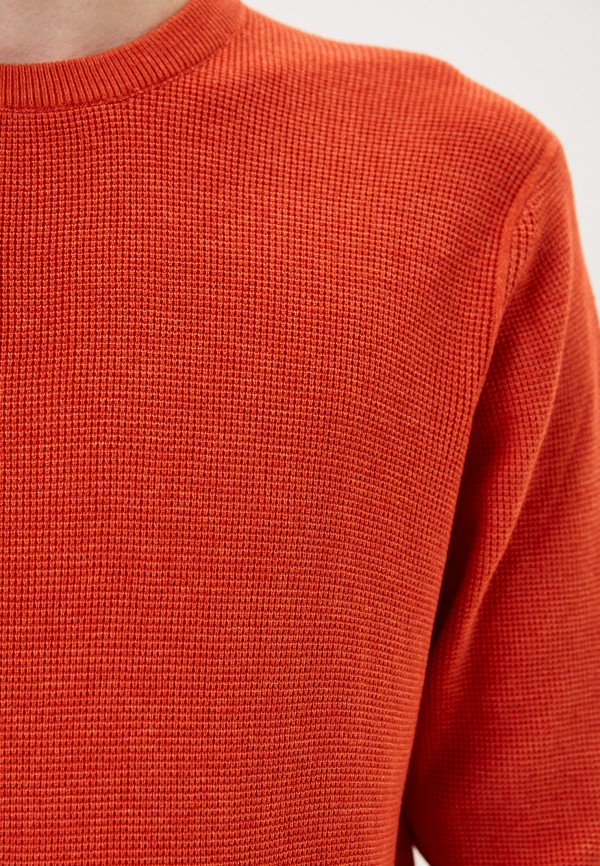 Джемпер Mango Man оранжевый, размер 58, фото 4