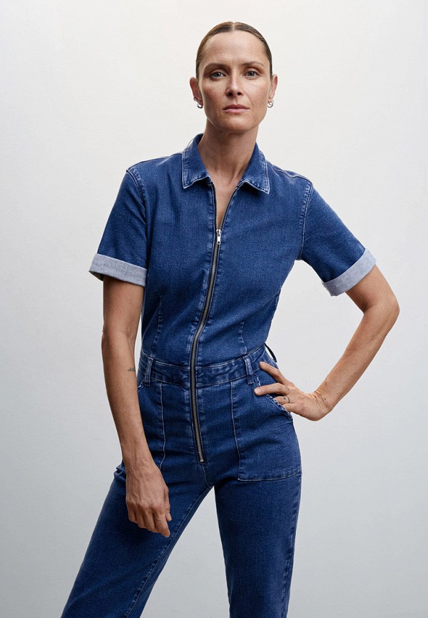 фото Комбинезон джинсовый mango