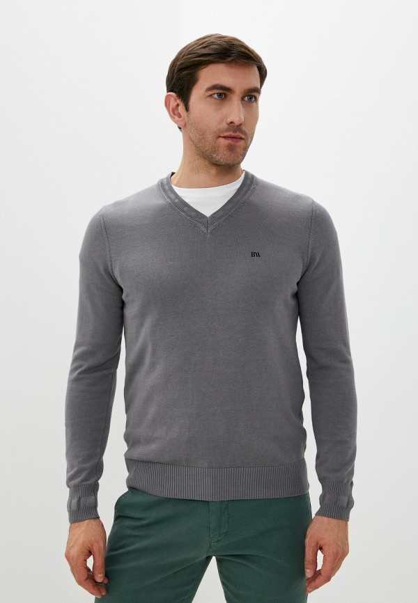 Пуловер Basics &amp; More серого цвета