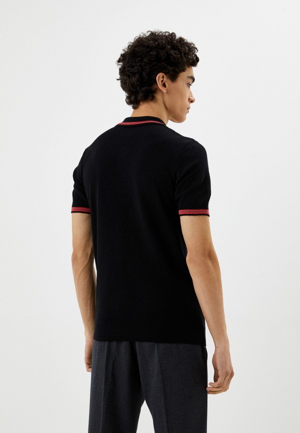 Поло Basics & More черный, размер 46, фото 2