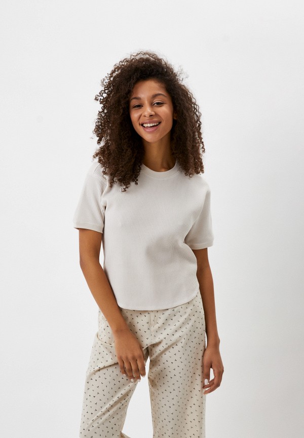 

Футболка UNIQLO, Бежевый