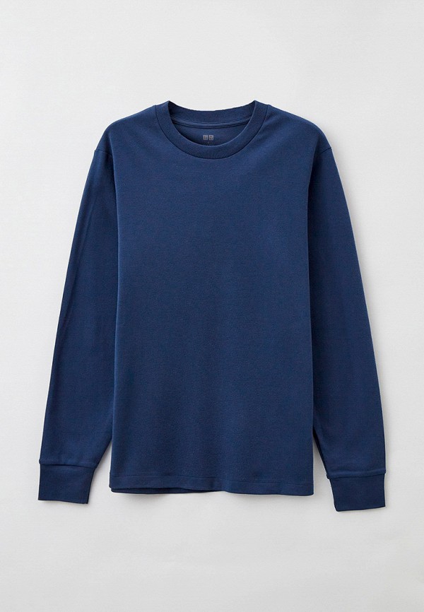 

Лонгслив UNIQLO, Синий, SOFT TOUCH