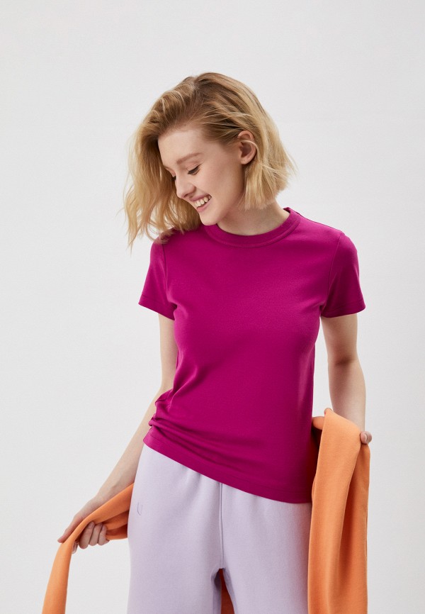 

Футболка UNIQLO, Фуксия, Uniqlo U