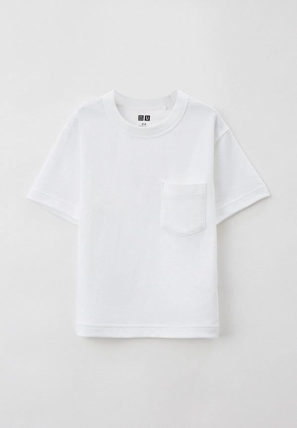 

Футболка UNIQLO, Белый, Uniqlo U AIRism с хлопком