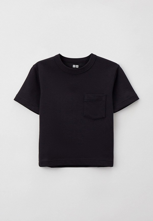 

Футболка UNIQLO, Черный, Uniqlo U AIRism с хлопком