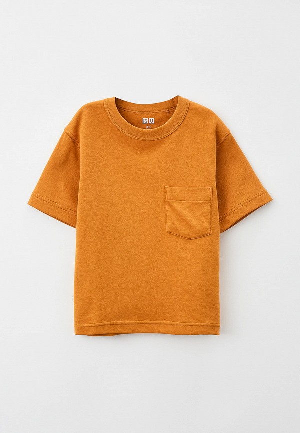 

Футболка UNIQLO, Желтый, Uniqlo U AIRism с хлопком