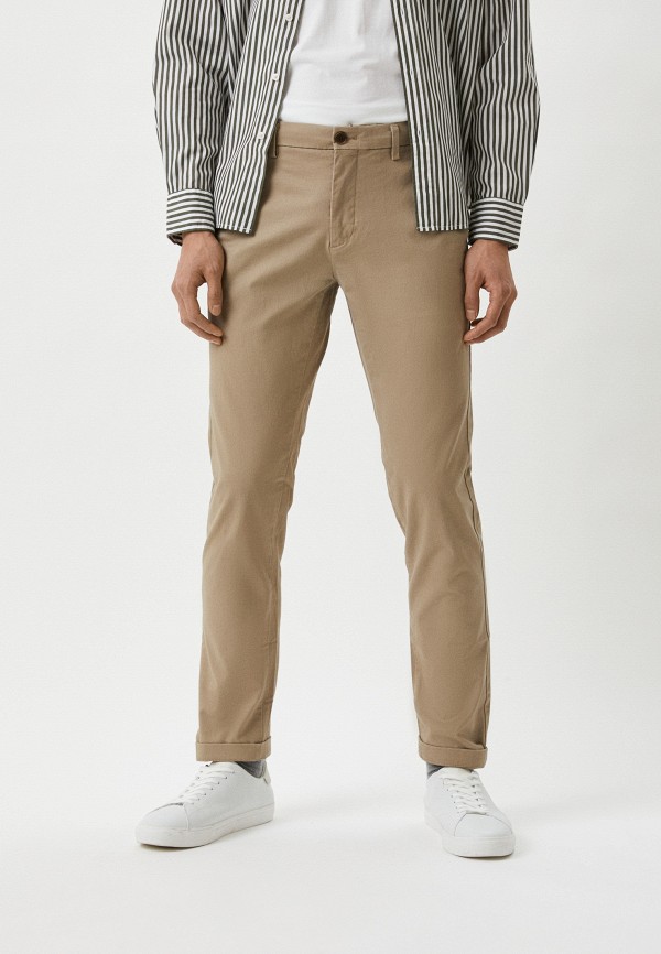 

Брюки UNIQLO, Бежевый, чинос