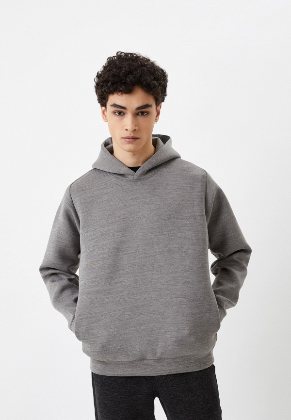 

Худи UNIQLO, Серый, ультраэластичная DRY