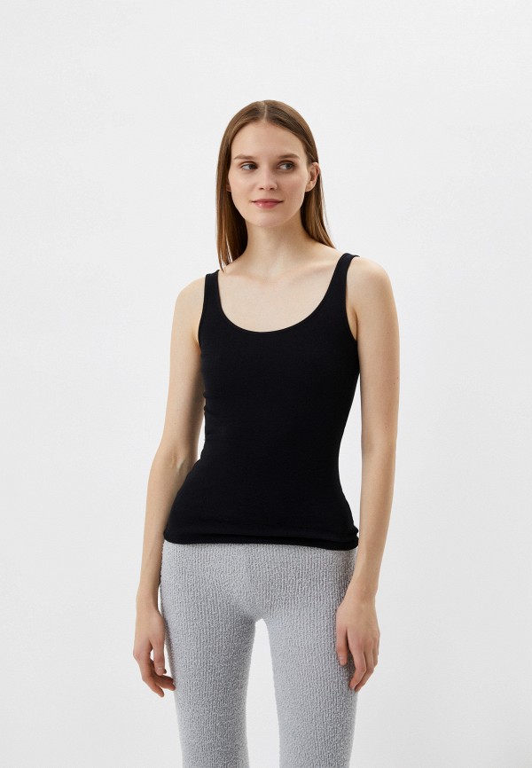 

Майка UNIQLO, Черный, из хлопка