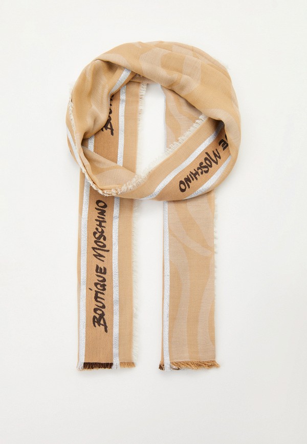 

Палантин Boutique Moschino, Бежевый