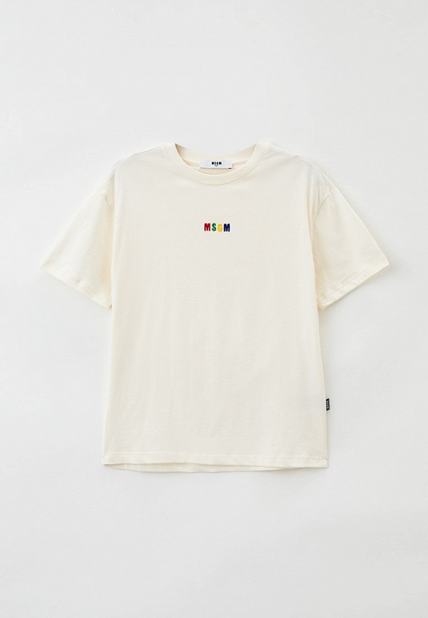

Футболка MSGM Kids, Бежевый