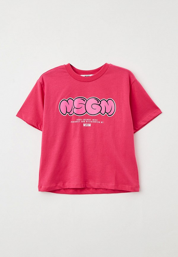 

Футболка MSGM Kids, Фуксия