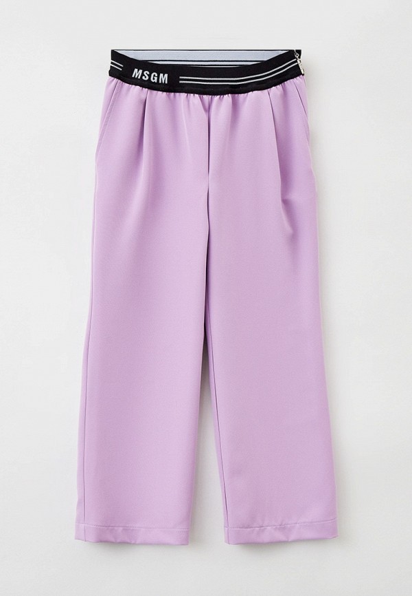 

Брюки MSGM Kids, Фиолетовый