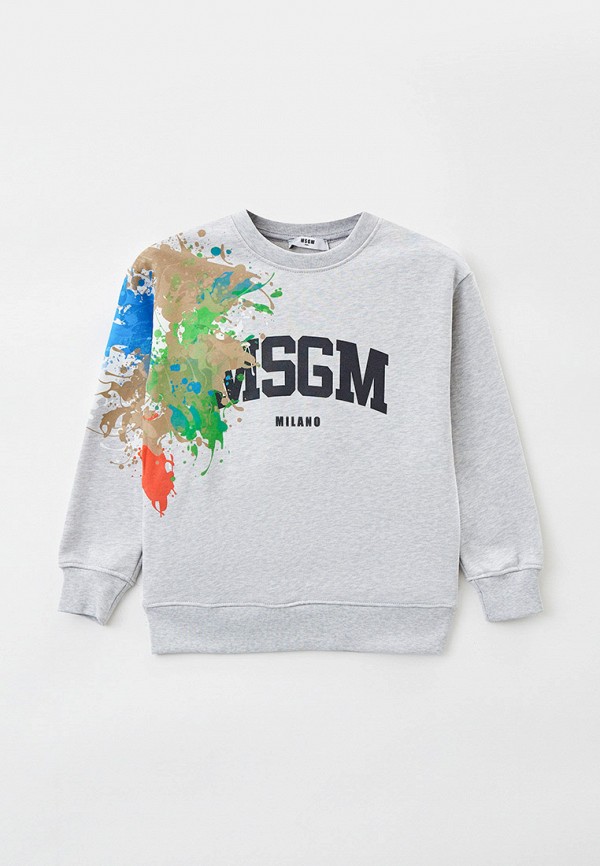 

Свитшот MSGM Kids, Серый