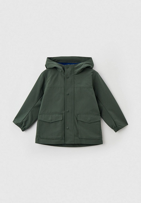 

Парка UNIQLO, Зеленый, с капюшоном