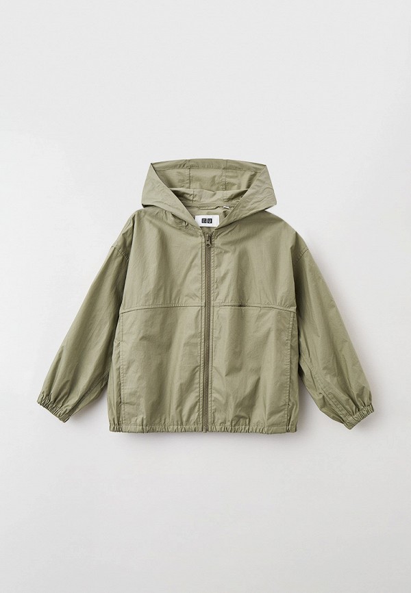 

Ветровка UNIQLO, Хаки, с капюшоном Uniqlo U