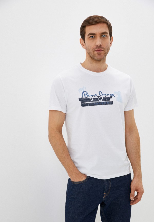 

Футболка Pepe Jeans, Белый, RAFA