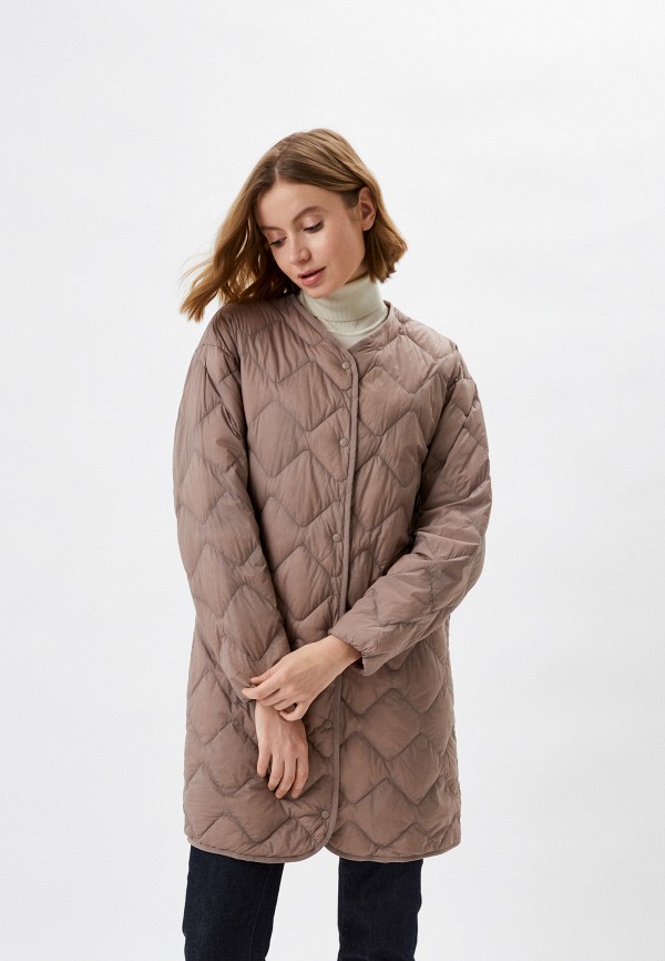 

Пуховик UNIQLO, Коричневый, ультралегкий RELAX