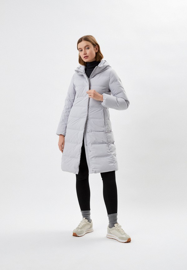 

Пуховик UNIQLO, Серый, бесшовный