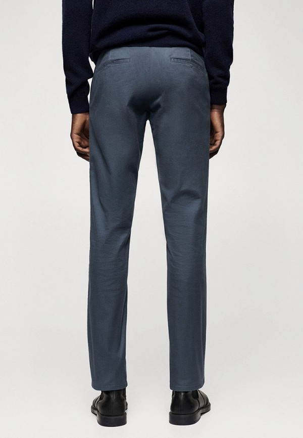 Брюки Mango Man синий, размер 44, фото 3