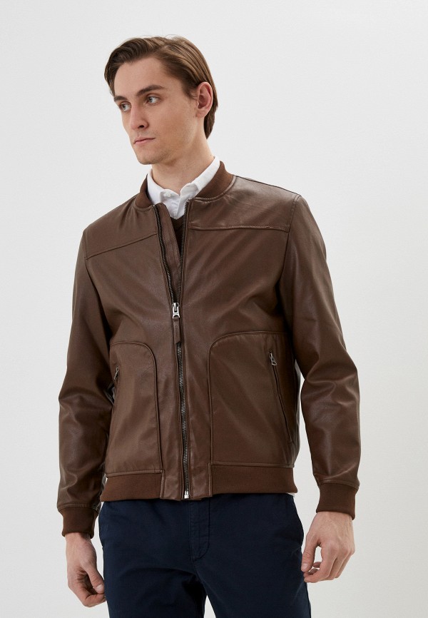 фото Куртка кожаная springfield