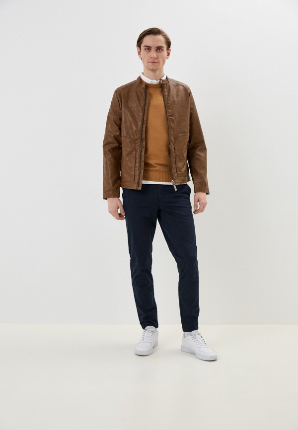 фото Куртка кожаная springfield