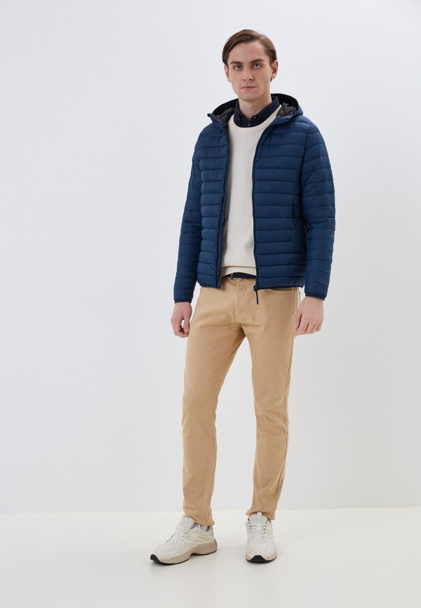 Куртка утепленная Springfield синий, размер 46, фото 2