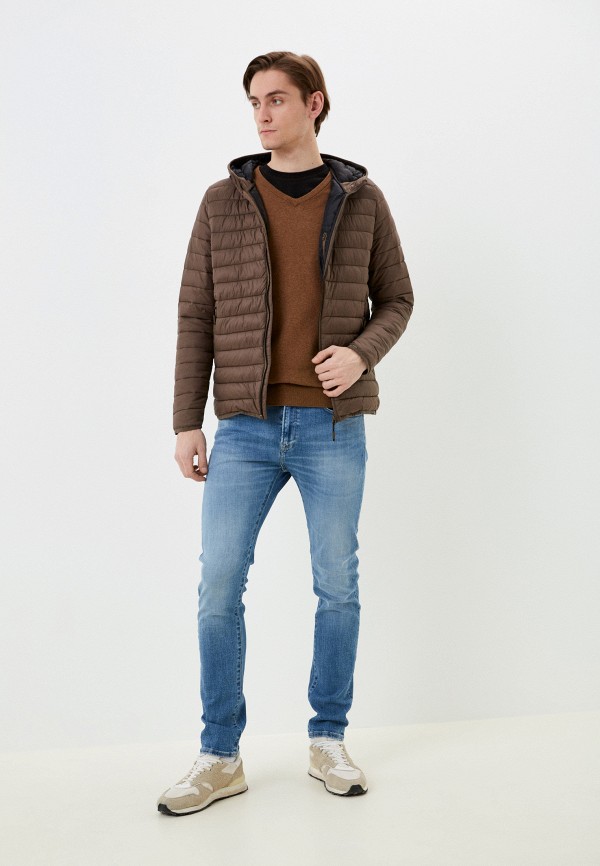 Куртка утепленная Springfield коричневый, размер 48, фото 2