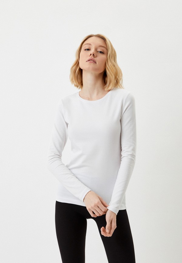 

Лонгслив UNIQLO, Белый, HEATTECH С ХЛОПКОМ
