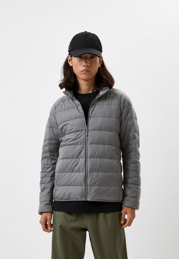 

Пуховик UNIQLO, Серый, ультралегкий, 3D-крой