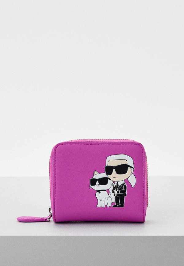 

Кошелек Karl Lagerfeld, Фуксия, IKONIK