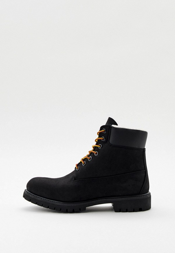 

Тимберленды Timberland, Черный, 6 in Premium Fur/Warm Lined Boot BLACK