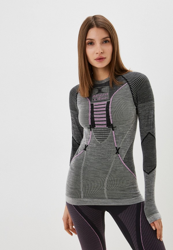 

Термобелье верх X-Bionic, Серый, MERINO SHIRT ROUND NECK LG SL